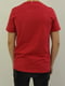 Хлопковая красная футболка с фирменным принтом | 6817951 | фото 2