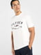 Біла футболка з принтом із органічної бавовни | 6817966 | фото 4