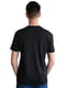 Чорна футболка з принтом із органічної бавовни | 6817970 | фото 2