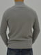 Сірий светр з коміром на блискавці | 6817974 | фото 3