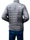 Стьобана куртка сталевого кольору з водовідштовхувальною оболонкою DWR | 6817980 | фото 2