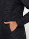 Чорна стьобана куртка з водовідштовхувальною оболонкою DWR | 6817981 | фото 3