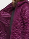Бордова стьобана куртка з водовідштовхувальною оболонкою DWR | 6817984 | фото 3