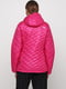 Рожева стьобана куртка з водовідштовхувальною оболонкою DWR | 6817986 | фото 2