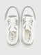 Кросівки екошкіра біло-сірі | 6802916 | фото 8