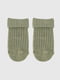 Шкарпетки з вовни кольору хакі | 6818136 | фото 2