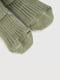 Шкарпетки з вовни кольору хакі | 6818136 | фото 4
