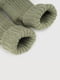 Шкарпетки з вовни кольору хакі | 6818136 | фото 5
