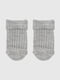Шкарпетки з вовни сірого кольору | 6818143 | фото 2