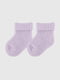 Шкарпетки з вовни бузкового кольору | 6818144