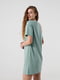 Сукня прямого крою зелена | 6818168 | фото 3