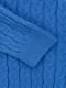 Синій в'язаний светр | 6818174 | фото 9