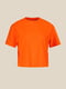Укорочена футболка помаранчевого  кольору | 6818178 | фото 8