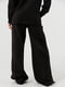 Чорні штани-палаццо  з розрізами по боках | 6818190 | фото 3