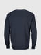 Пуловер з V-подібним вирізом синій | 6818206 | фото 7