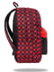 Рюкзак текстильний червоний  | 6818219 | фото 3