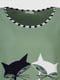 Нічна сорочка бавовняна зелена з принтом | 6818247 | фото 9
