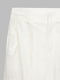 Білі штани прямого крою з накладними кишенями | 6818291 | фото 2