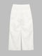 Білі штани прямого крою з накладними кишенями | 6818291 | фото 6