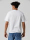 Базова футболка білого кольору | 6818302 | фото 5
