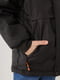 Куртка двостороння (чорна/принтована) | 6818379 | фото 3