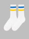 Шкарпетки бавовняні довгі з принтом | 6818423 | фото 2
