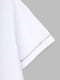 Укорочена біла футболка з написом | 6818517 | фото 10