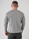 Пуловер з V-подібним вирізом сірий | 6818540 | фото 4