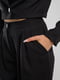 Костюм чорний: укороченний жакет та штани | 6818570 | фото 5