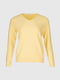 Пуловер світло-жовтий | 6818647 | фото 7