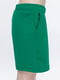 Зелені шорти з прорізними кишенями | 6818723 | фото 4
