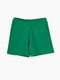 Зелені шорти з прорізними кишенями | 6818723 | фото 7