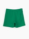Зелені шорти з прорізними кишенями | 6818723 | фото 8