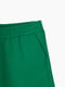 Зелені шорти з прорізними кишенями | 6818723 | фото 9