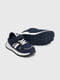 Кросівки синьо-білі  з екошкіри | 6818832 | фото 5