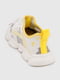 Кросівки жовто-білі на шнурівці | 6818933 | фото 7