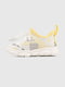 Кросівки жовто-білі на шнурівці | 6818956 | фото 3