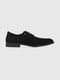 Класичні туфлі чорного кольору із екозамші | 6818981 | фото 2