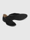 Класичні туфлі чорного кольору із екозамші | 6818981 | фото 5