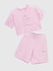 Костюм рожевий: футболка та шорти | 6818997 | фото 9