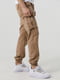 Бежеві штани карго-джогери | 6819048 | фото 3