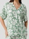 Костюм зелений в принт: сорочка та штани | 6819110 | фото 7