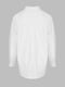 Сорочка вільного крою біла з принтом | 6819155 | фото 10