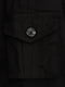 Чорні подовжені шорти з накладними кишенями | 6819166 | фото 4