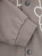 Костюм сіро-білий в принт: боді, кофта та штани | 6819174 | фото 6