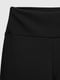 Чорні штани-кльош в рубчик | 6819327 | фото 2