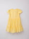 Сукня пліссована жовта з бавовни | 6819352 | фото 4