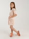 Комплект персикового кольору: халат та сорочка | 6819358 | фото 3