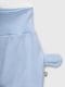Блакитні штани-повзунки з малюнком  | 6819360 | фото 4