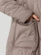 Куртка подовжена кавового кольору | 6819361 | фото 4